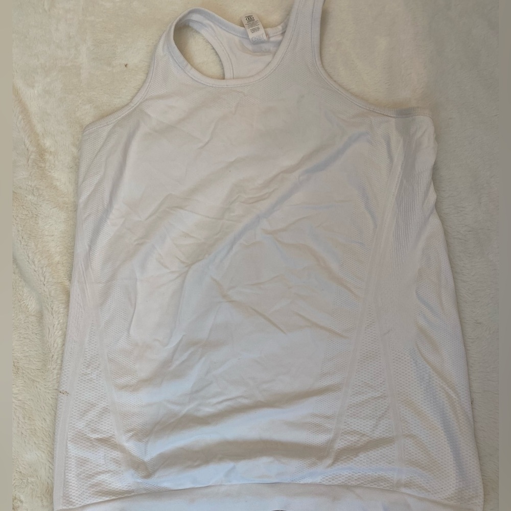 White Workout Top